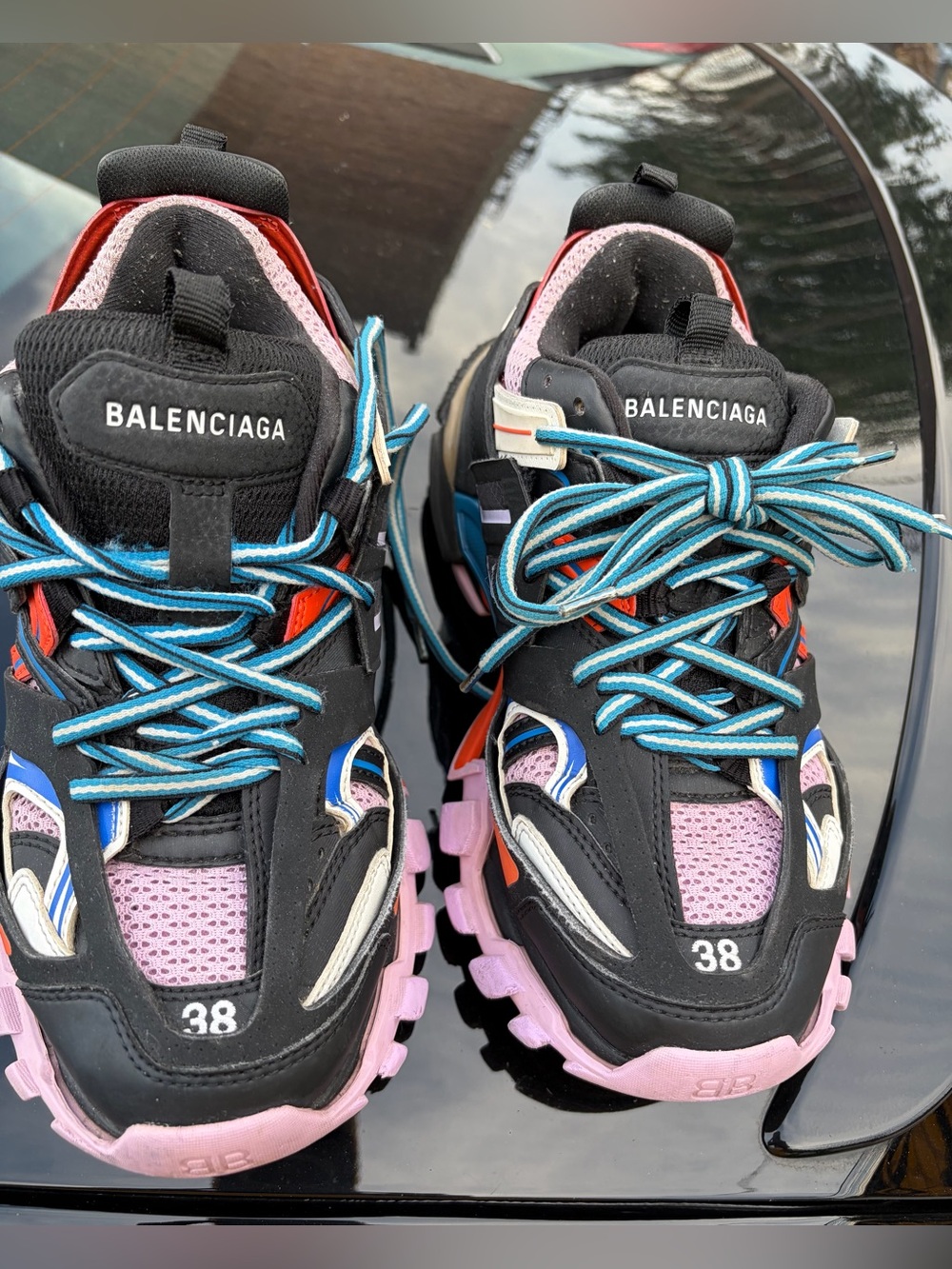 Balenciaga Track Sneakers Multicolored - Size 38